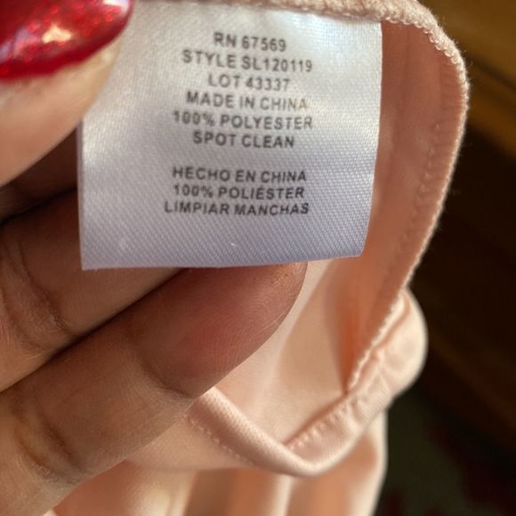 SLNY Pink Sleeveless Full-Length Dress - Picture 8 of 8